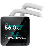 ASUS 90RC01W2-B0EAY0, Raffreddamento ad acqua bianco