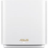 ASUS ZenWiFi AX (XT9) AX7800 1er Pack Weiß Banda tripla (2.4 GHz/5 GHz/5 GHz) Wi-Fi 6 (802.11ax) Bianco 4 Interno, Router di rete bianco, Bianco, Interno, Sistema Mesh, Potenza, 264,77 m², Banda tripla (2.4 GHz/5 GHz/5 GHz)
