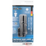 Ansmann M250F Nero Torcia a mano, Torcia elettrica Nero, Torcia a mano, Nero, Pulsanti, Manopola, 1 m, IP54, 1 lampada(e)