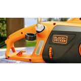 BLACK+DECKER BECS2040-QS, Sega a catena arancione /Nero
