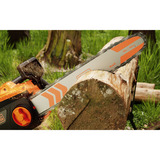 BLACK+DECKER BECS2040-QS, Sega a catena arancione /Nero