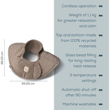 Beurer HK 165 Huggy smokey-taupe, Termoforo taupe