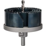 Bosch 2 608 584 063 sega per trapano, Sega a tazza Set, Alluminio, Rame, Plastica, Legno, Attacco esagonale, 3,2 cm, 46,53,60,67,74,81 mm, 86 x 57 x 111 mm