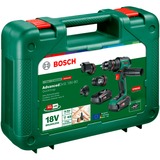 Bosch AdvancedDrill 18V-80 QuickSnap, 06039E2004, Trapano avvitatore verde/Nero