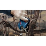 Bosch Forbice da giardino a batteria GGP 12V-25 Professional solo, 12Volt, Cesoie da giardino blu/Nero