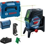 Bosch GCL 2-50 CG PROFESSIONAL Livella lineare/puntiforme 20 m, Attraversare la linea laser blu/Nero, 20 m, 0,3 mm/m, 4°, 50 m, 650 nm, Orizzontale/Verticale