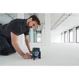 Bosch GCL 2-50 CG PROFESSIONAL Livella lineare/puntiforme 20 m, Attraversare la linea laser blu/Nero, 20 m, 0,3 mm/m, 4°, 50 m, 650 nm, Orizzontale/Verticale