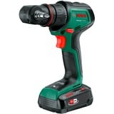 Bosch Trapano avvitatore a batteria AdvancedDrill 18V-80 QuickSnap + accessori verde/Nero