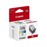 Canon CL-576XL cartuccia d'inchiostro 1 pz Originale Resa elevata (XL) Magenta, Giallo, Ciano Resa elevata (XL), Magenta, Giallo, Ciano, 12,6 ml, 1 pz, 300 pagine, Confezione singola