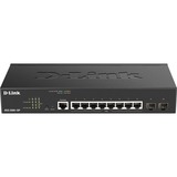 D-Link DGS-2000-10P switch di rete Gestito L2/L3 Gigabit Ethernet (10/100/1000) Supporto Power over Ethernet (PoE) 1U Nero Gestito, L2/L3, Gigabit Ethernet (10/100/1000), Supporto Power over Ethernet (PoE), Montaggio rack, 1U