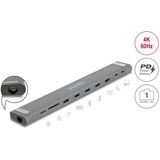 DeLOCK 87895, Docking station grigio