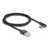 DeLOCK Cavo USB 2.0, connettore USB-A maschio > connettore USB-C maschio Nero