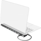 DeLOCK Docking station USB Type-C Slim 4K grigio