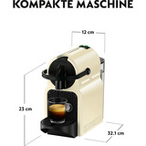 DeLonghi EN80CW Automatica/Manuale Macchina per caffè a capsule 0,8 L, Macchina a capsula crema, Macchina per caffè a capsule, 0,8 L, Capsule caffè, 1260 W, Crema