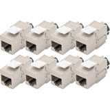 Digitus Modulo Keystone Cat.6a, schermato, Modulo di Keystone argento
