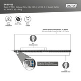 Digitus PDU IT base con profilo in alluminio, 24x C13, 4x C19, Ciabatta Nero/alluminio