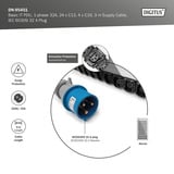Digitus PDU IT base con profilo in alluminio, 24x C13, 4x C19, Ciabatta Nero/alluminio