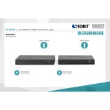 Digitus Set Extender HDMI 4K HDBaseT, 150 Metri, Estensione HDMI Nero