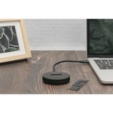 Digitus Stazione di docking M.2 NVMe/SATA, Docking station Nero