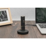 Digitus Stazione di docking M.2 NVMe/SATA, Docking station Nero
