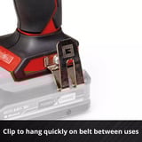 EINHELL Avvitatore a impulsi professionale a batteria TP-CI 18/220 Li BL - Solo, 18 Volt Nero/Rosso
