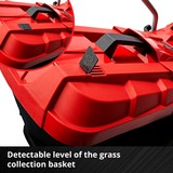 EINHELL GE-CM 18/33 Li (1x4,0Ah) Tagliaerba a spinta Batteria Nero, Rosso rosso/Nero, 0Ah), Tagliaerba a spinta, 33 cm, 2,5 cm, 6,5 cm, 30 L, 4 ruota(e)