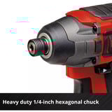 EINHELL TP-CI 18/220 Li BL - Solo, 4510085, Avvitatore Nero/Rosso