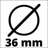 EINHELL Ugello flessibile lungo per fughe Nero