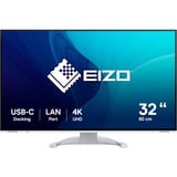EIZO FlexScan EV3240X-WT Monitor PC 80 cm (31.5") 3840 x 2160 Pixel 4K Ultra HD LCD Bianco, Monitor LED bianco, 80 cm (31.5"), 3840 x 2160 Pixel, 4K Ultra HD, LCD, 5 ms, Bianco