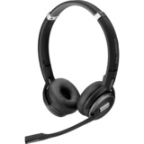 EPOS | Sennheiser | SENNHEISER IMPACT SDW 5063 - EU Auricolare Wireless A Padiglione Nero, Argento Nero, Wireless, 20 - 20000 Hz, 136 g, Auricolare, Nero, Argento