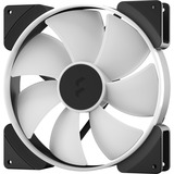 Fractal Design Prisma AL-18 PWM Case per computer Ventilatore 18 cm Nero, Bianco 1 pz Nero/Bianco, Ventilatore, 18 cm, 1200 Giri/min, 37,4 dB, 146,8 pdc/min, 249,56 m³/h