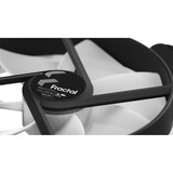 Fractal Design Prisma AL-18 PWM Case per computer Ventilatore 18 cm Nero, Bianco 1 pz Nero/Bianco, Ventilatore, 18 cm, 1200 Giri/min, 37,4 dB, 146,8 pdc/min, 249,56 m³/h