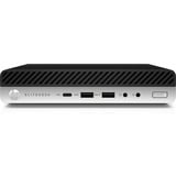 HP Elitedesk 800 G5 DM ricondizionato, Mini-PC Nero/Argento