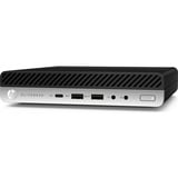 HP Elitedesk 800 G5 DM ricondizionato, Mini-PC Nero/Argento