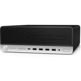 HP ProDesk 600 G5 SFF Ricondizionato, PC completo Nero/Argento