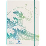 Herlitz my.book flex quaderno per scrivere A5 40 fogli Bianco Fantasia, Bianco, A5, 40 fogli, Carta a griglia puntata, Adulto