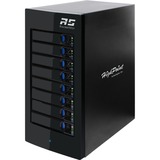 HighPoint RocketStor 6418AS, Disk enclosure Nero