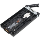 Icy Dock MB834TP-B contenitore di unità di archiviazione Box esterno SSD Alluminio, Nero 2.5" Nero, Box esterno SSD, 2.5", M.2, Alluminio, Nero