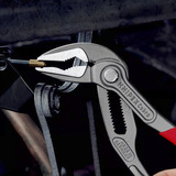 KNIPEX 87 51 250 , Tubi, pinza regolabile Nero/Rosso