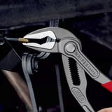 KNIPEX Cobra ES 87 51 180, 180mm, Tubi, pinza regolabile Nero/Rosso