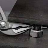 KNIPEX Cobra ES 87 51 180, 180mm, Tubi, pinza regolabile Nero/Rosso