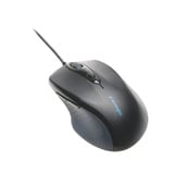 Kensington Mouse Pro Fit di dimensioni standard con cavo Nero, Mano destra, Ottico, Nero