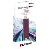 Kingston DataTraveler Max 256 GB, Chiavetta USB Bordeaux