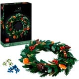 LEGO Botanicals 10340 Ghirlanda Decorazione Natalizia, Corona da Parete o da Tavola, Regalo di Natale per Adulti, Donna o Uomo, Giochi di costruzione Corona da Parete o da Tavola, Regalo di Natale per Adulti, Donna o Uomo, Set da costruzione, 18 anno/i, Plastica, 1194 pz, 1,24 kg