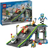 LEGO City 60460 Nessun Limite: Gara sulla Pista a Rampe, Giocattolo con 2 Modelli di Auto e 4 Minifigure, Giochi Bambini 6+, Giochi di costruzione Giocattolo con 2 Modelli di Auto e 4 Minifigure, Giochi Bambini 6+, Set da costruzione, 6 anno/i, Plastica, 436 pz, 954 g
