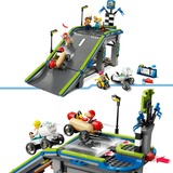 LEGO City 60460 Nessun Limite: Gara sulla Pista a Rampe, Giocattolo con 2 Modelli di Auto e 4 Minifigure, Giochi Bambini 6+, Giochi di costruzione Giocattolo con 2 Modelli di Auto e 4 Minifigure, Giochi Bambini 6+, Set da costruzione, 6 anno/i, Plastica, 436 pz, 954 g