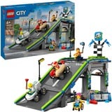 LEGO City Nessun limite: gara sulla pista a rampe, Giochi di costruzione Set da costruzione, 6 anno/i, Plastica, 436 pz, 954 g