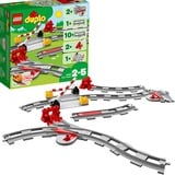 LEGO DUPLO Binari ferroviari Set da costruzione, 2 anno/i, 23 pz, 661 g
