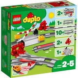 LEGO DUPLO Binari ferroviari, Giochi di costruzione Set da costruzione, 2 anno/i, 23 pz, 661 g