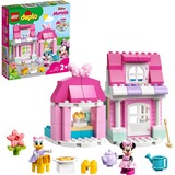 LEGO DUPLO Disney La casa e il caffè di Minnie, Giochi di costruzione Set da costruzione, 2 anno/i, Plastica, 91 pz, 1,21 kg